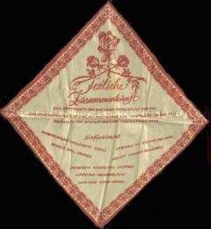 Erinnerungstuch zum Internationalen Frauentag 1975