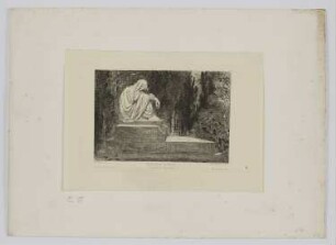 Monument fenèbre au cimetière Montmartre