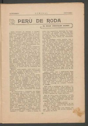 Perú de roda