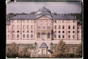 Bruchsal Schloss Außenansicht (Farbaufnahme)