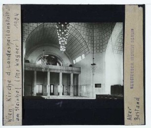 Wien, Kirche am Steinhof : Innenansicht