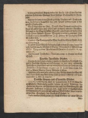 Teutsche Artzney- und Chymische Bücher.