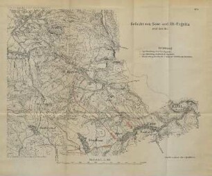 Karte: Gefecht von Soor und Alt-Rognitz am 28. Juni 1866