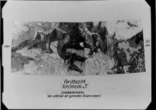 Kirchheim (Forstbezirksnr. 137): Bildflugnr. 005A Flugstreifen 14, Schorndorf, Bildflugcode 137005A00, Maßstab unbekannt