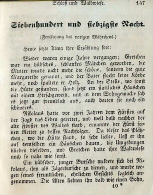 Siebenhundert und siebzigste Nacht
