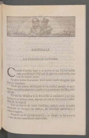 Capítulo LX - Un personaje extraño