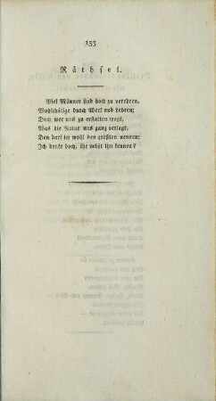 Räthsel