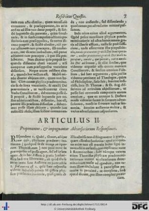 Articulus II.