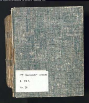 Gogerichtsregister Amt Blomberg