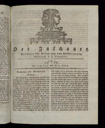 No. 64 - 28. Mai 1822