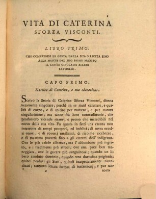 Vita Di Caterina Sforza Riario Contessa D'Imola, E Signora Di Forli : Descritta In Tre Libri, 1