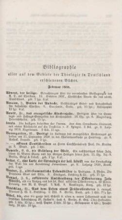 157-164 Bibliographie deutscher theologischer Bücher