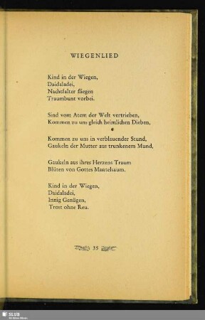 Wiegenlied