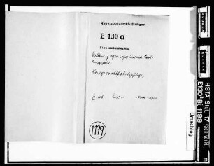 Weltkrieg 1914 - 1918 und erste Nachkriegsjahre: Kriegswohlfahrtspflege