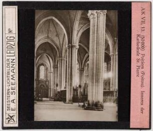 Poitiers: Kathedrale St. Pierre (AK VII, 13, Seestern-Nr. 50000)