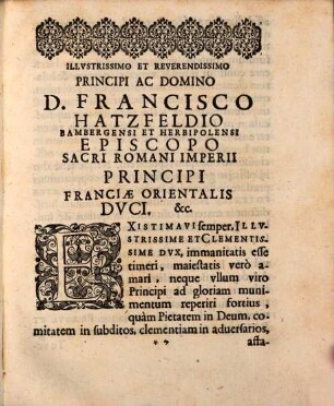 Disp. polit.-iurid. de utraque iurisdictione, ecclesiastica et seculari : in tres distinctiones discreta