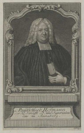 Bildnis des Paul Gottlieb Hofmann