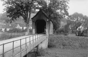 Dachbrücke : Dachbrücke über die Donau bei Möhringen