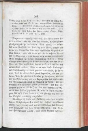 365-377 Predigt über Röm. XIV. 4-13 von F. Laar