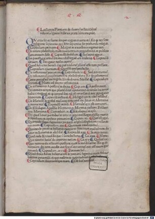 Divinae institutiones : mit den Errata zu Lactantius von Antonius Raudensis und Scheltgedicht gegen Antonius von Adam Genuensis