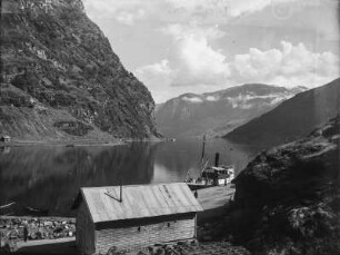 Aurlandsfjord : Blick auf den Aurlandsfjord in der Nähe des Ortes Flam