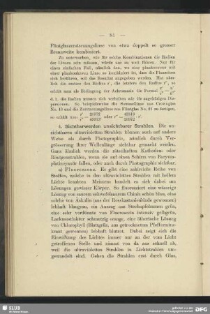 4. Sichtbarwerden unsichtbarer Strahlen
