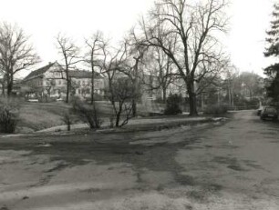 Dresden-Strehlen, Kreischaer Straße. Blick von Altstrehlen über Kaitzbach nach Osten