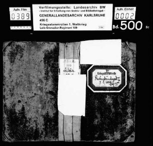 6. Ersatz-Kompanie (vormals 1. Rekruten-Depot)