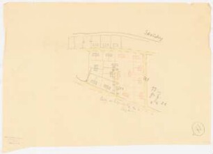 Teilbebauungsplan, Strausberg: Parzellierungsplan 1:2000, Entwurf 2 (Variante)