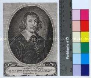Porträt des niederländischen Politikberaters und Diplomaten Johan de Knuyt