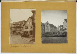 Lützbach (?): Ansichten (aus: Skizzen- und Fotoalbum 11)