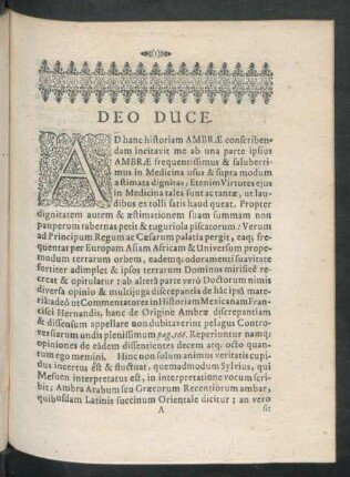 Deo Duce.