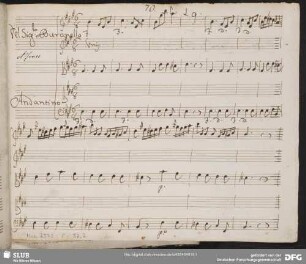 L' Olimpiade. Excerpts - Mus.2973-F-32,2 : S, strings, b