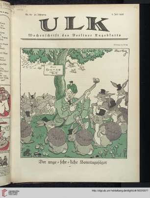 Hefte 20-24, Juni 1922