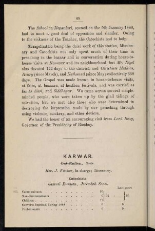 48-49, Karwar (with out-station Bada)