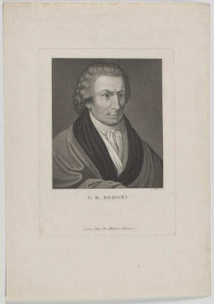 Bildnis des Giambattista Bodoni