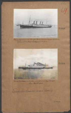 Nordd. Loyd-Dampfer Prinz Eitel Friedrich