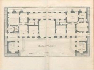 Plan du rez de chaussée.