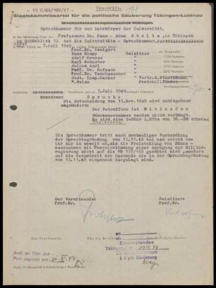 Stolte, Hans Adam, Prof. Dr.