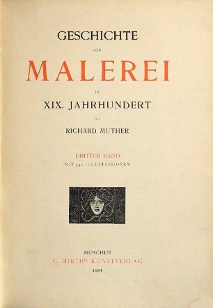 Geschichte der Malerei im XIX. Jahrhundert, 3