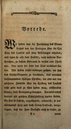 Johann Caspar Lavaters Predigten über die Versuchung Christi in der Wüsten, 2