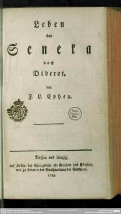 Leben des Seneka