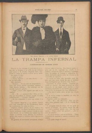 La trampa infernal - Confidencias de Arsenio Lupin