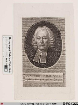 Bildnis August Friedrich Wilhelm Sack
