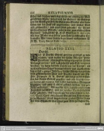Relatio XXVI