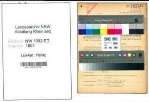 Entnazifizierung Heinz Lueker, geb. 13.03.1903 (Lehrer)