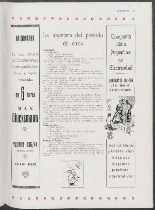 La apertura del período de caza