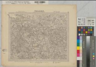Hannover (Königreich/Provinz) topographische Karte Blatt 30 Verden 1836-1848 (1878-1889) 1 geogr. Meile = 7,3 cm 29,5 x 36,5 Stich: Karl Jättnig, Hannover; Hermann Bormann; W. Brose; Wild jun. A. Papen, Premier Lieutenant B Nr. 116