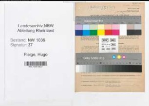 Entnazifizierung Hugo Fleige , geb. 23.06.1894 (Schlosser)