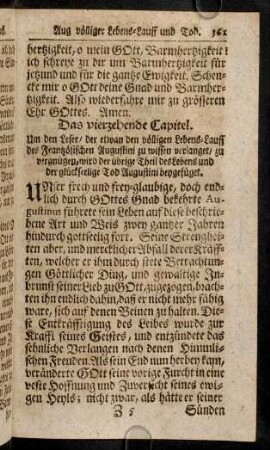 361-378, Das vierzehende Capitel. - Das fünffzehende Capitel.